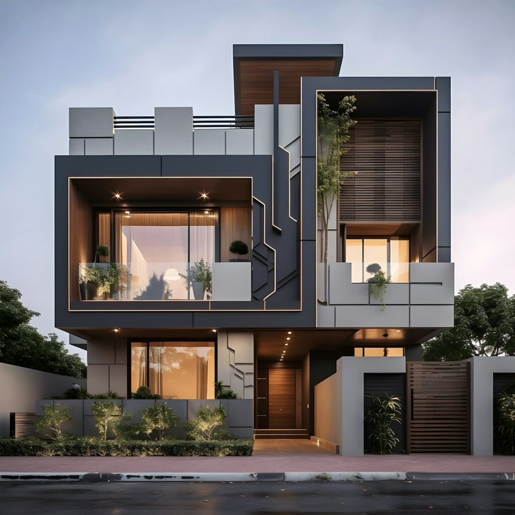 Multi-storey residence with balconies and large windows, luxury property for sale Kuala Lumpur